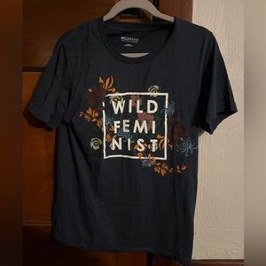 Wildfang Wild Feminist Floral Essential Tee